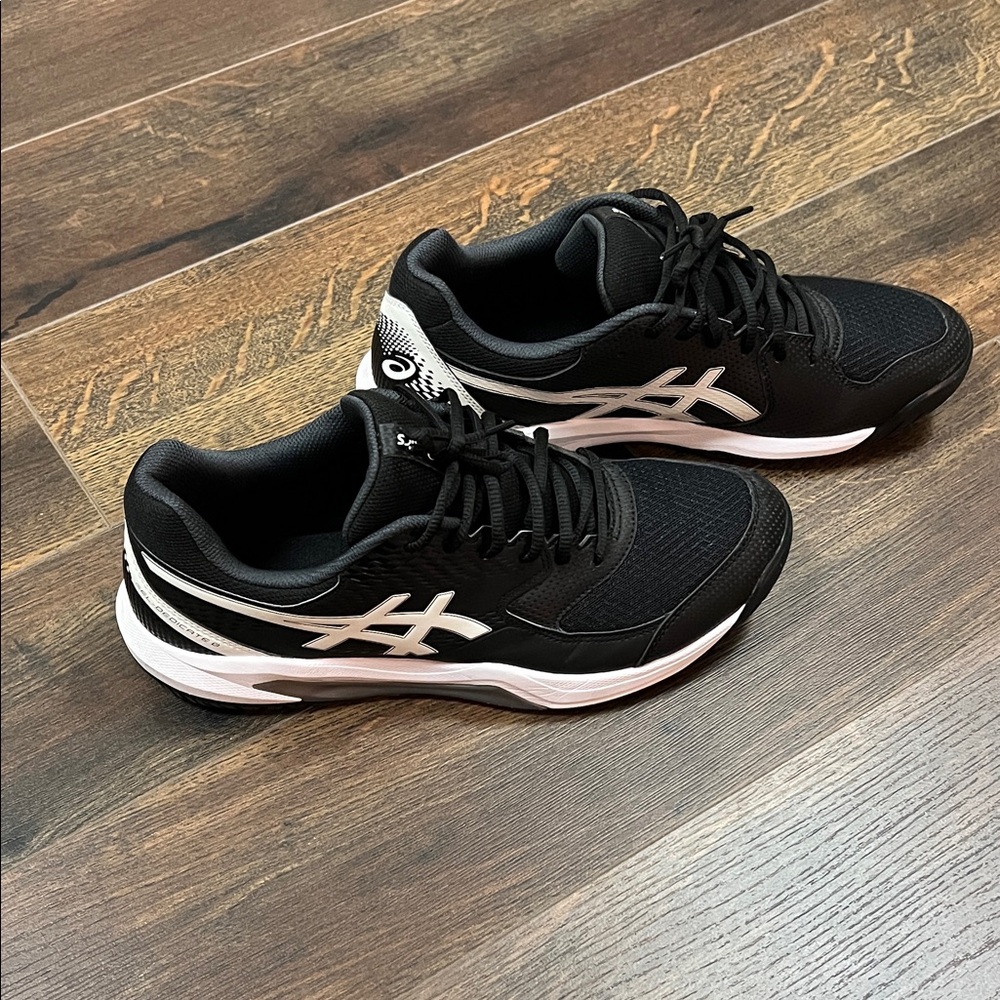 ASICS Men’s Black and White Athletic Shoes